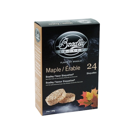 Bradley Smoker Bradley Smoker All Natural Maple Wood Bisquettes 24 pk BTMP24
